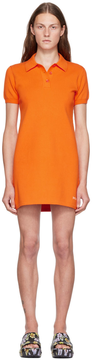 Orange 'The Tennis Dress' Minidress