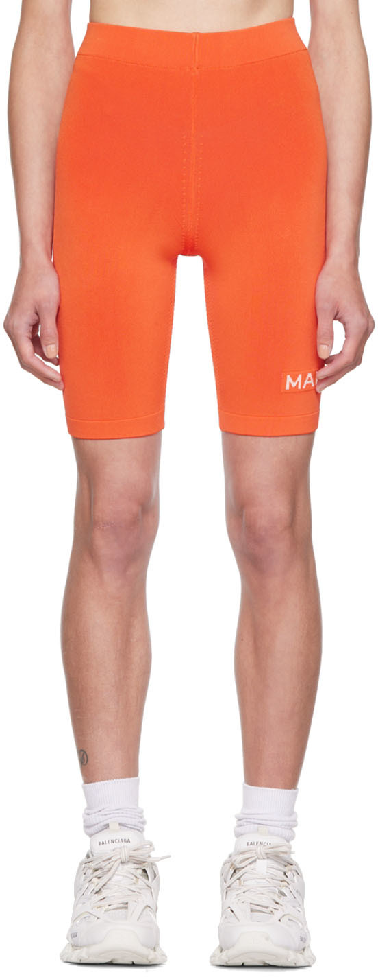 Marc Jacobs Orange 'The Sport Short' Shorts