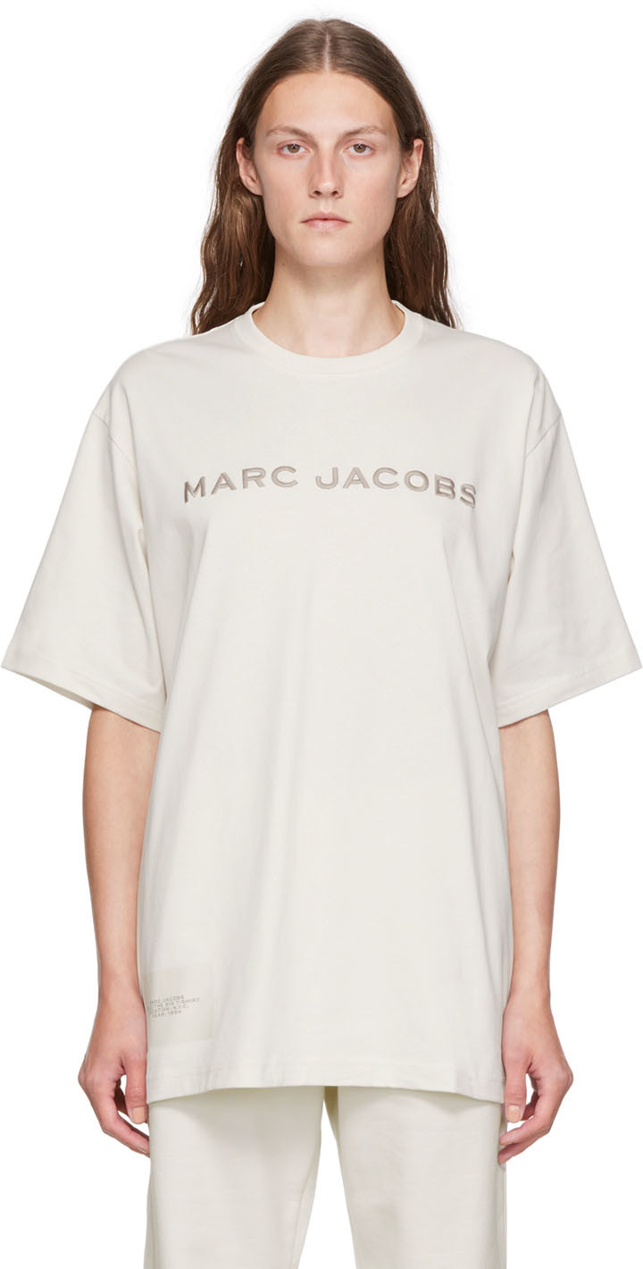 Marc Jacobs White 'The Big T-Shirt' T-Shirt