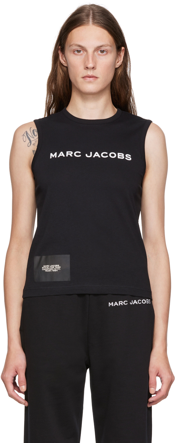 Marc Jacobs Black 'The Tank' Tank Top