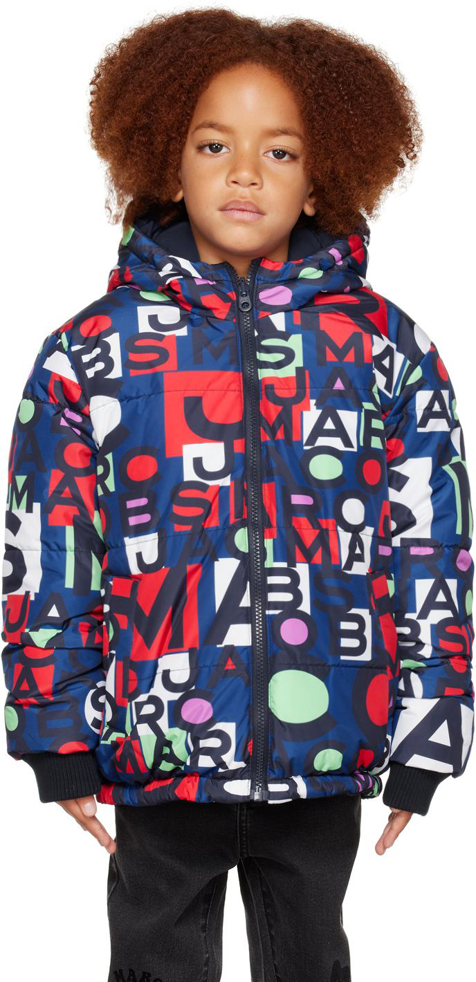 Marc Jacobs Reversible Monogram Oversized Puffer Jacket