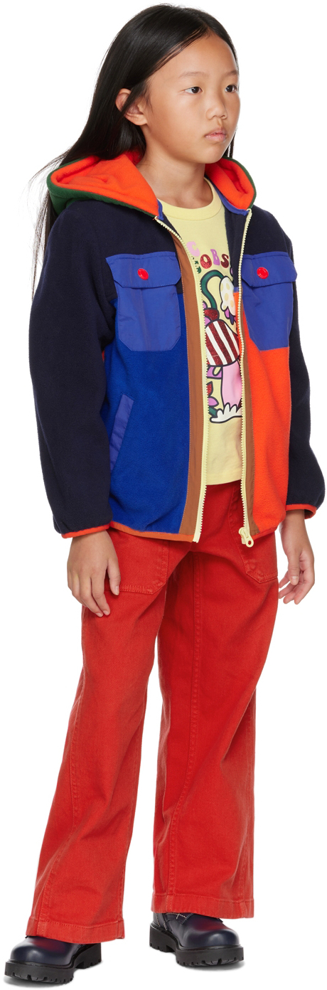 Marc Jacobs Kids Red Urban Jungle Trousers In 97e New Red