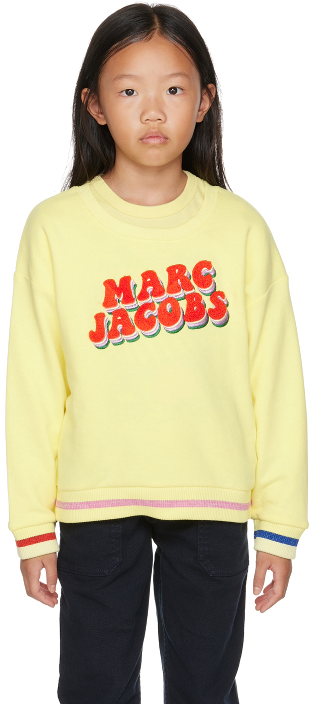 Marc Jacobs Kids Cotton monogram-embroidered Sweatshirt - Farfetch