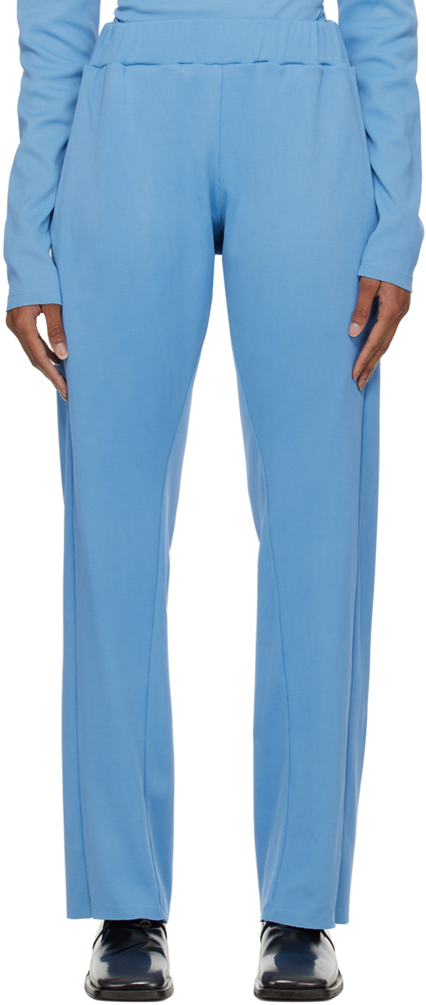 Blue Three-Pocket Lounge Pants