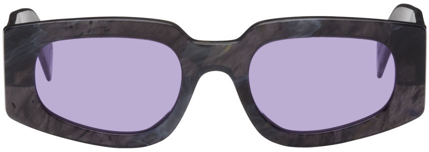 Black & Gray Tetra Sunglasses