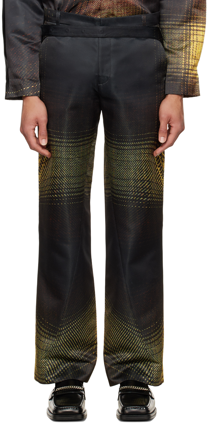 Bianca Saunders: Brown Benz Trousers | SSENSE