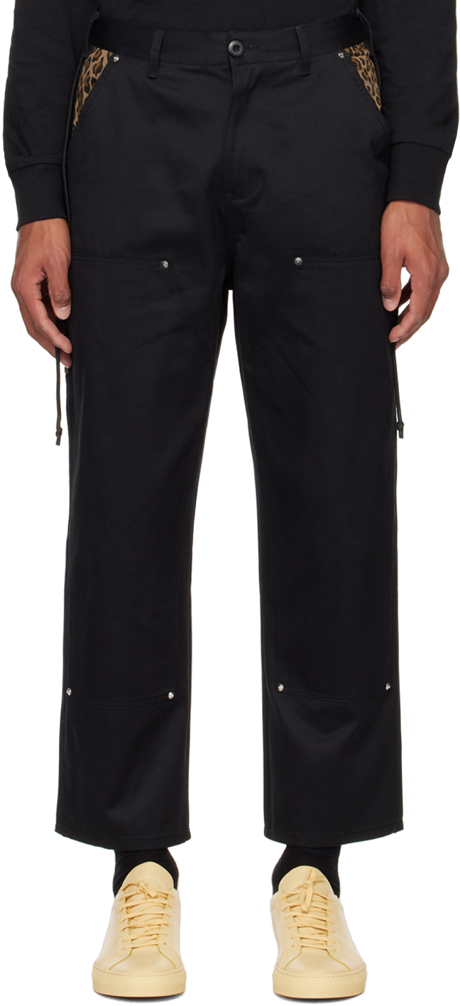 Black Carpenter Trousers