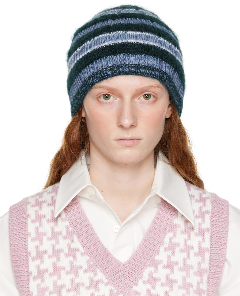 paria /FARZANEH: Blue Toothpaste Beanie | SSENSE