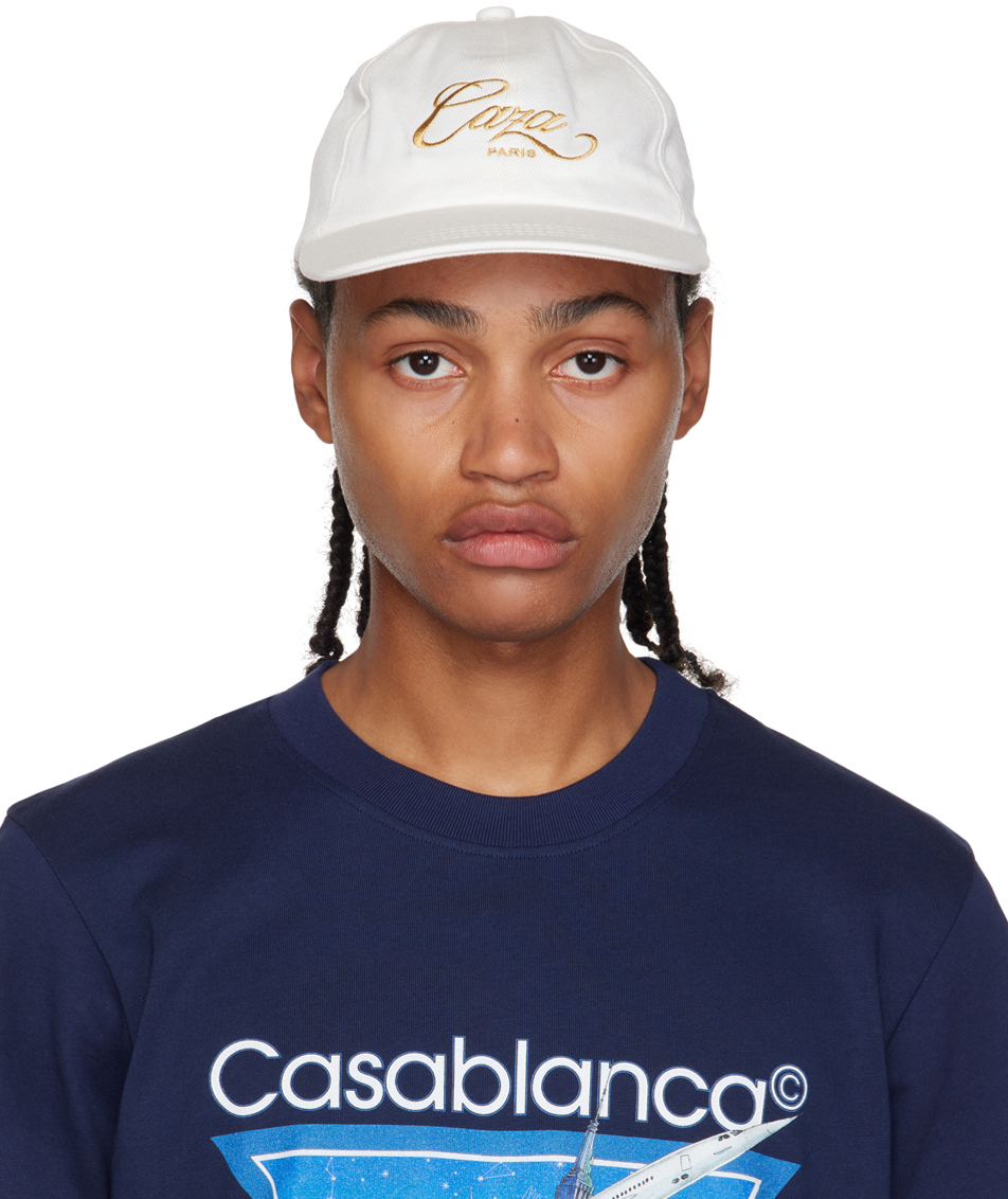 Casablanca White Caza Cap | Smart Closet