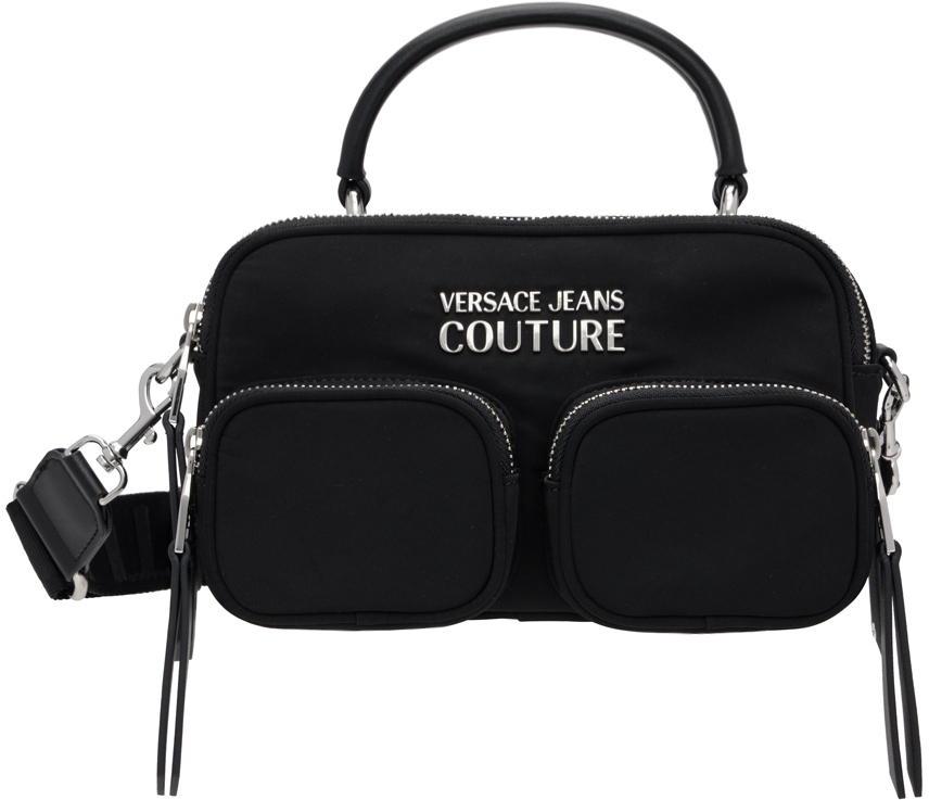 Versace Jeans Couture Black Logo Bag
