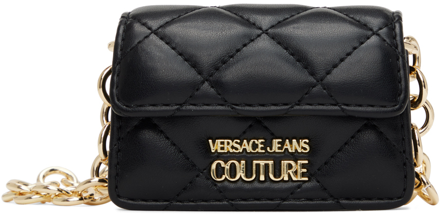 Versace Jeans Shoulder bags couture Women 74VA4BZ1ZS599G89 Polyurethane  Black 122,4€