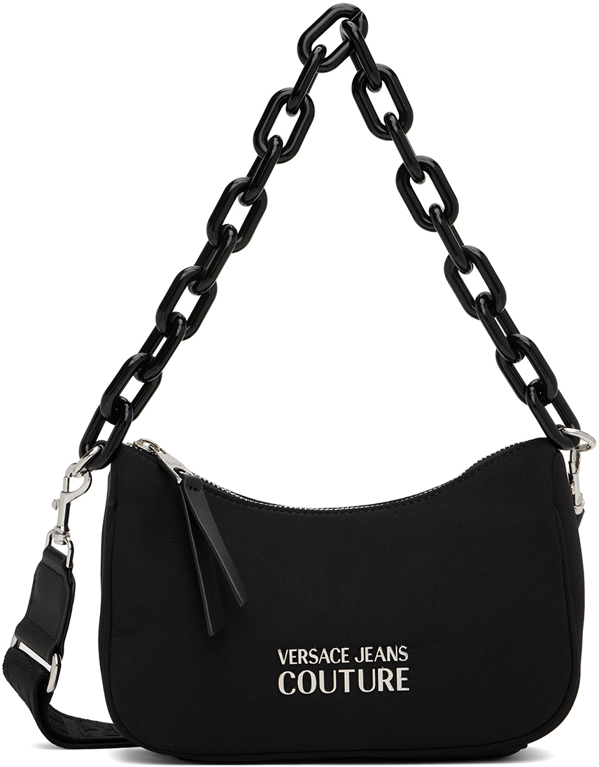 Versace Jeans Couture Black Hardware Bag