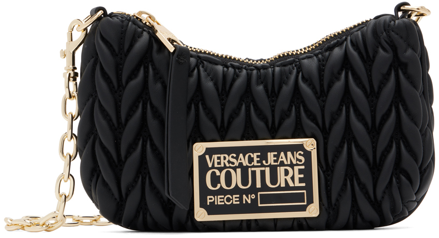Versace Jeans Couture Black Mini Crunchy Bag