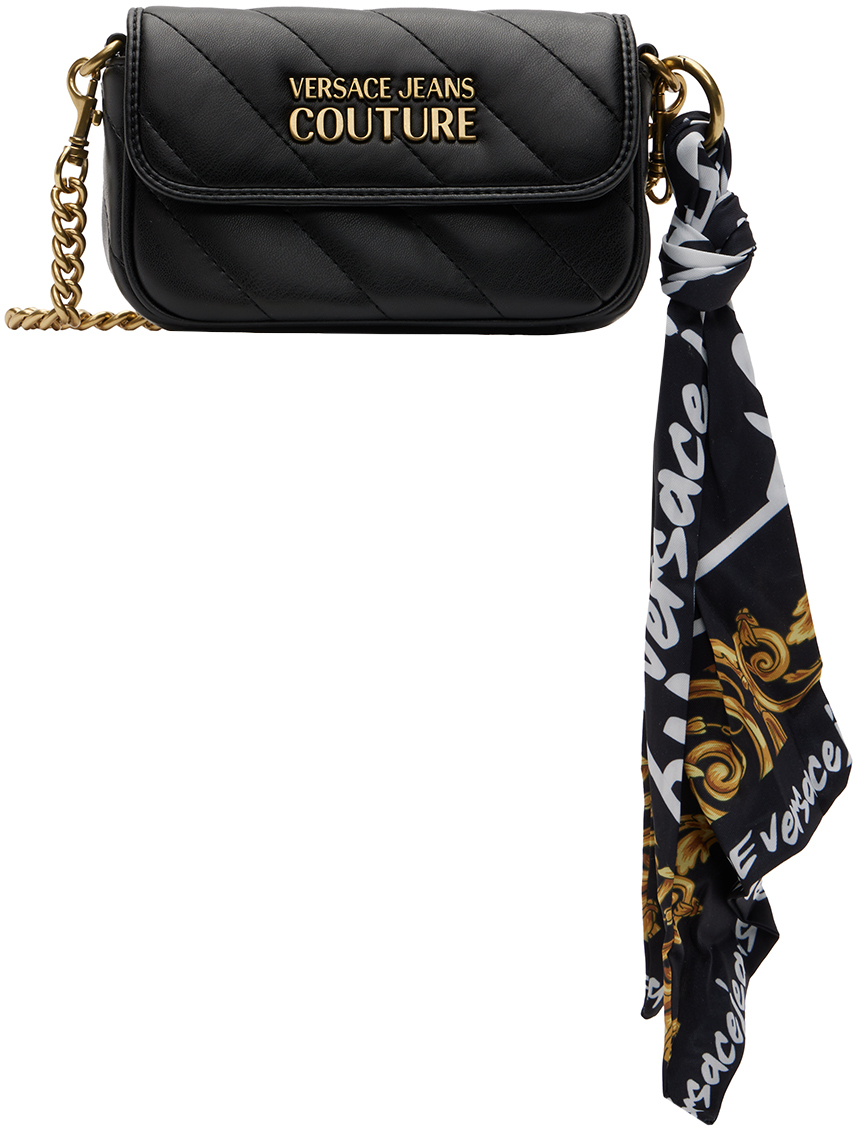 Versace Jeans Couture Black Thelma Disco Bag