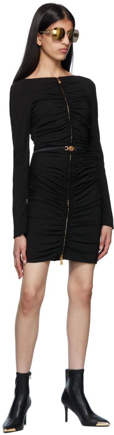 Versace Jeans Couture ブラック Scarlett アンクルブーツ