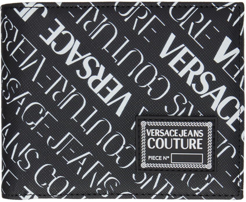 Versace Jeans Couture Black Logo Wallet