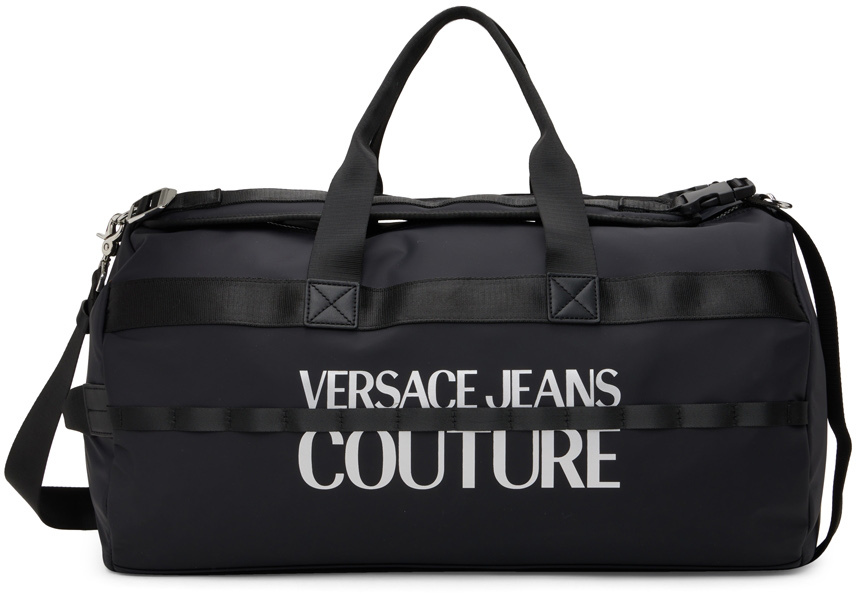 Versace Jeans Couture Black Couture Duffle Bag | ModeSens