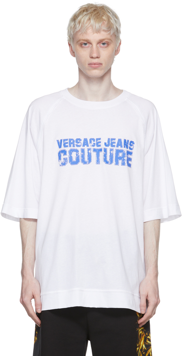 Versace Jeans Couture V-Emblem logo-print Shirt - Farfetch