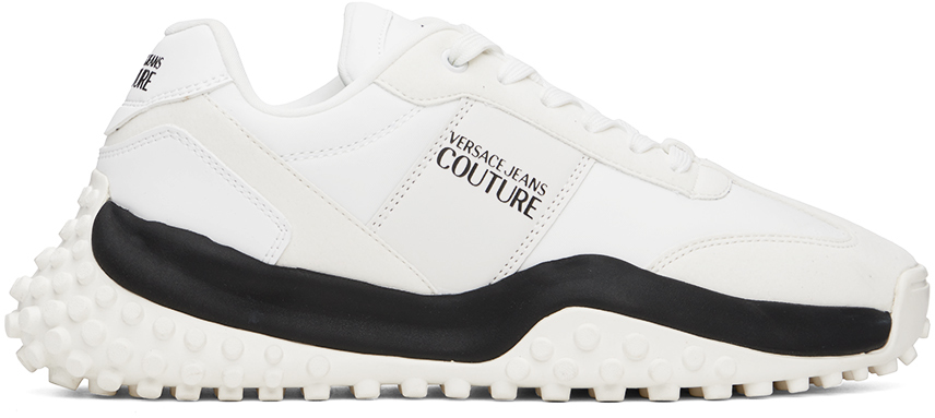 VERSACE JEANS COUTURE WHITE HYBER SNEAKERS