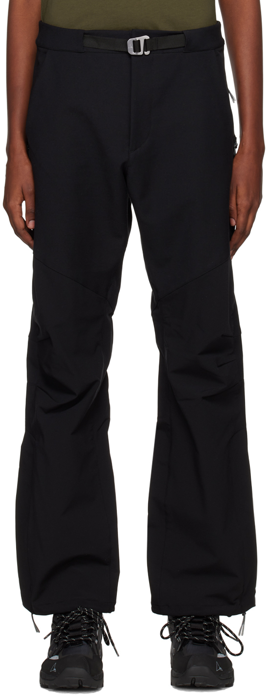 Roa Black Technical Trousers In Black 1163850blk