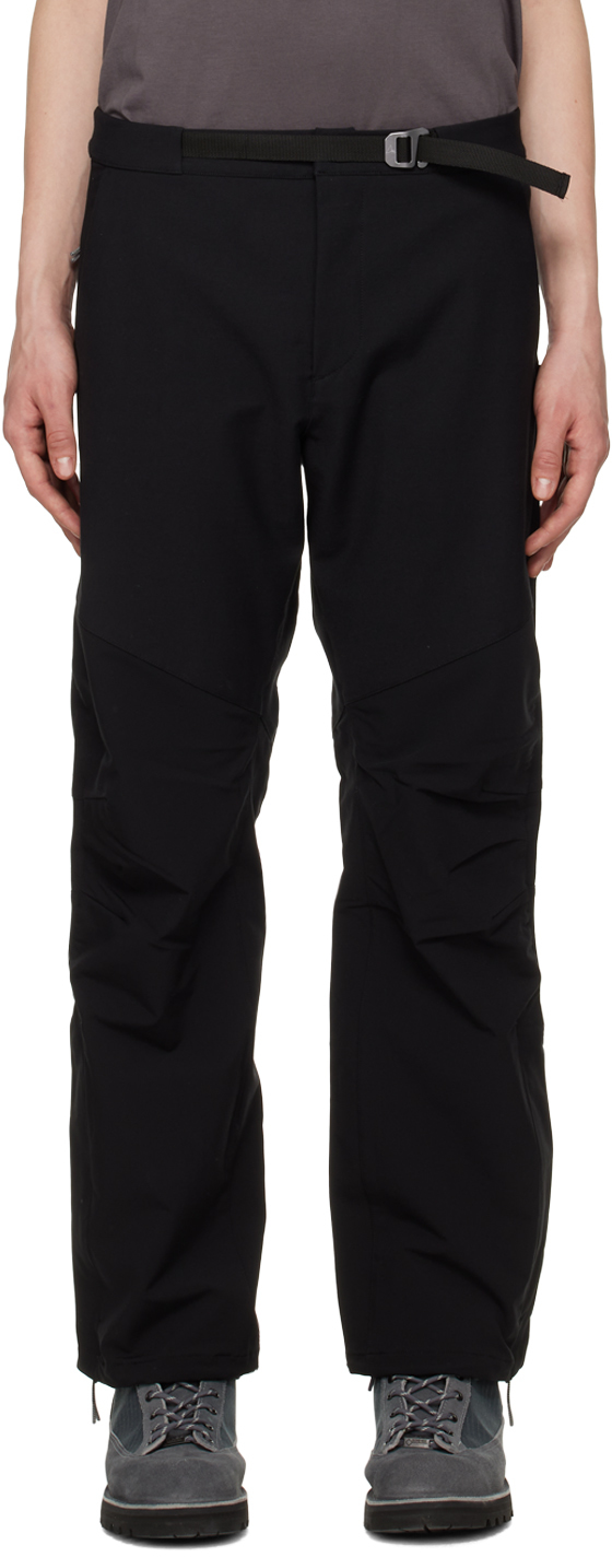 Black Technical Trousers by ROA on Sale