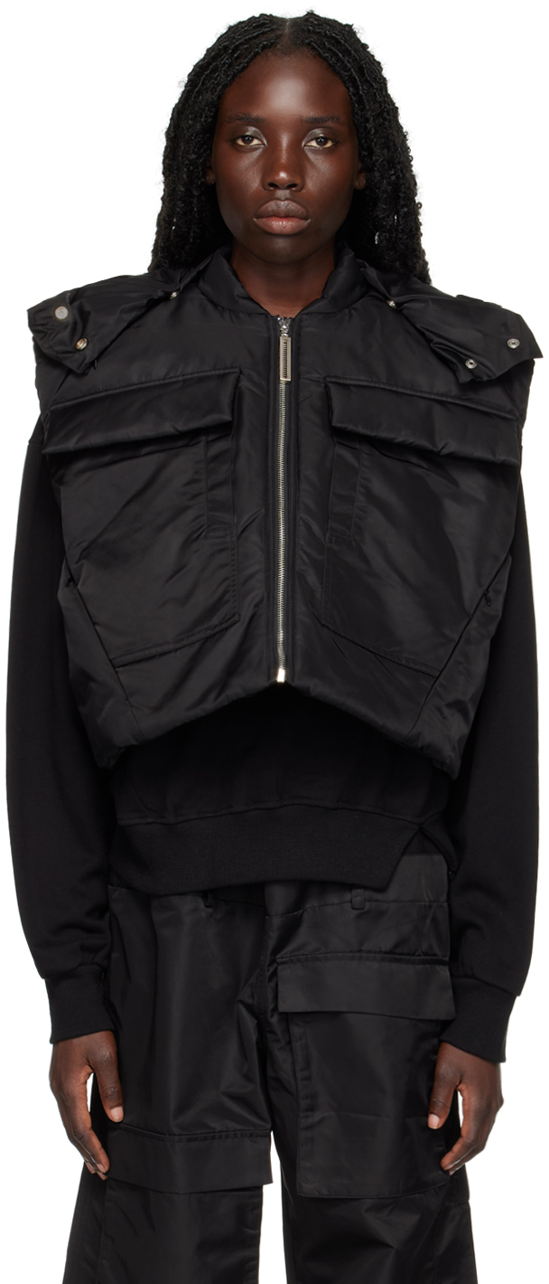 SPENCER BADU Black Insulated Vest