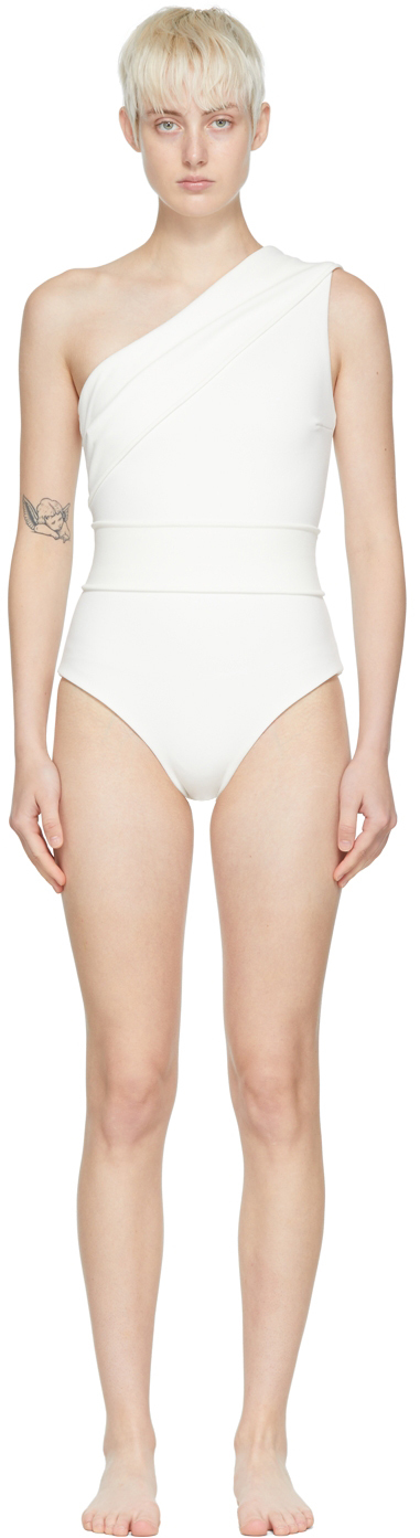 Haight White Maria One-Piece Swimsuit