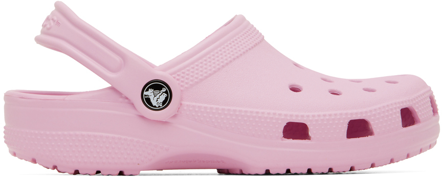 SSENSE Women Shoes Clogs Pink Classic Clogs 