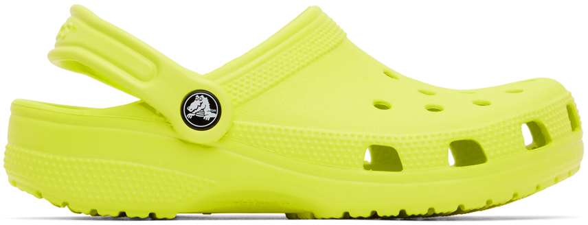 Crocs: Yellow Classic Clog | SSENSE