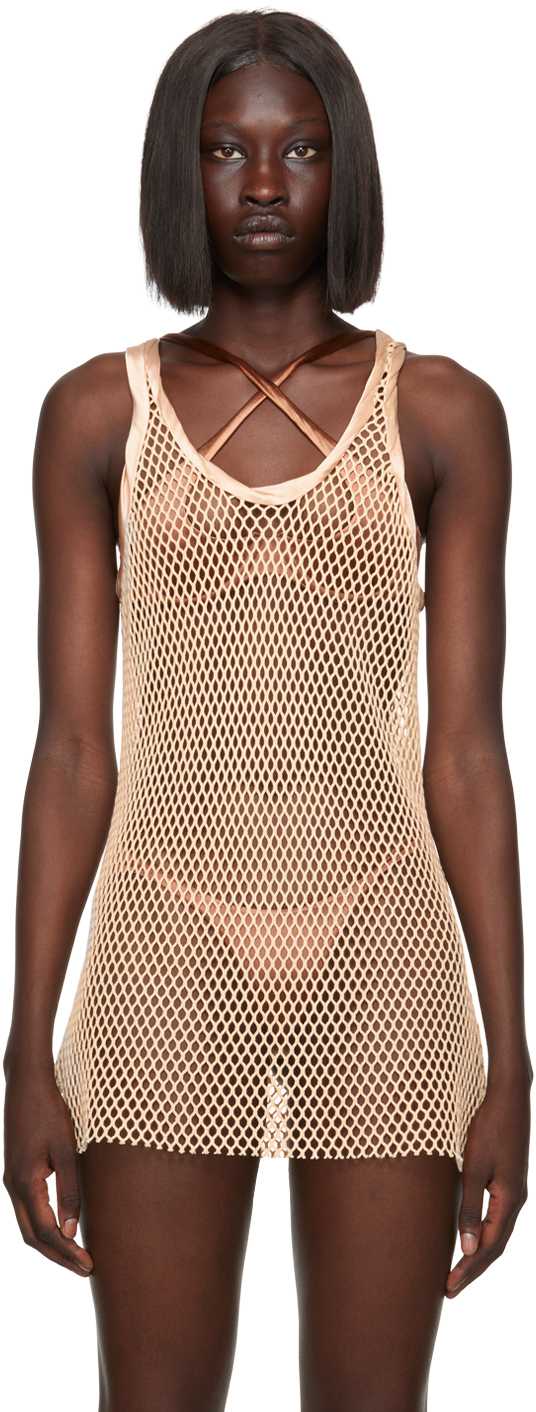 Diotima Pink Long Net Marina Tank Top