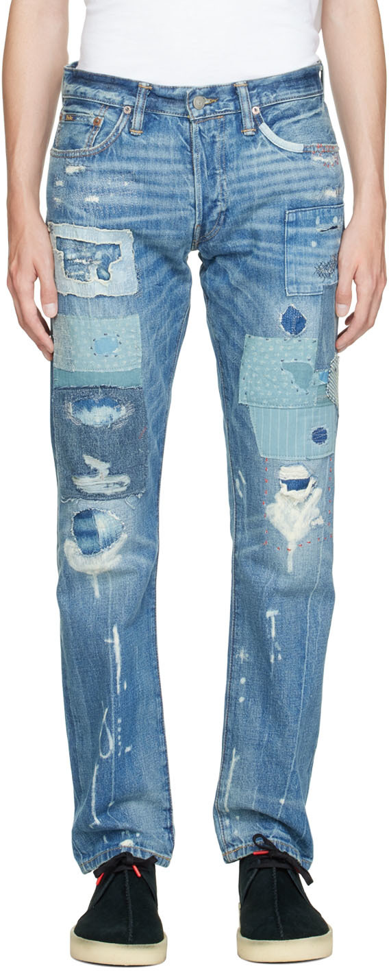 Polo Ralph Lauren Blue Varick Jeans