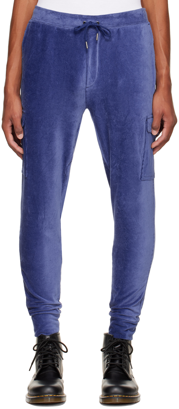 Polo Ralph Lauren Blue Stretch Cargo Pants