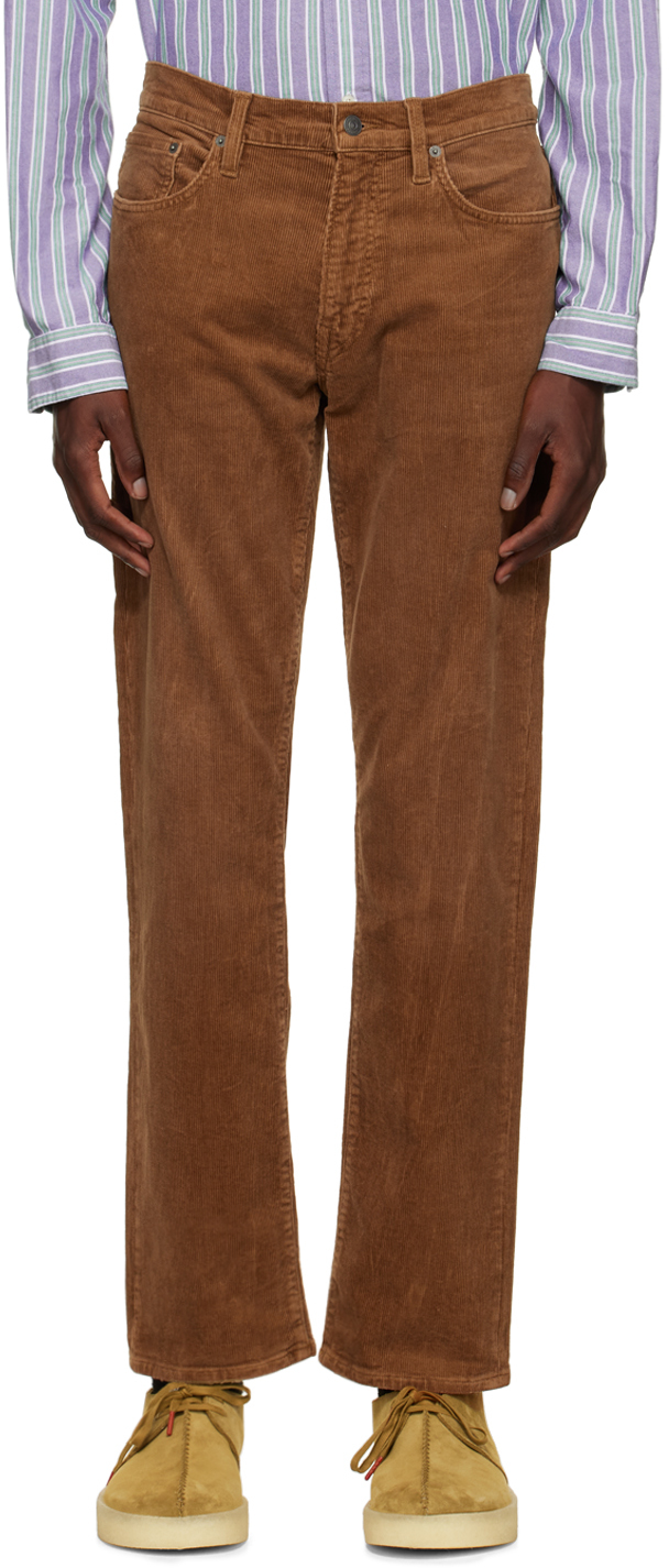 Polo Ralph Lauren Brown Varick Slim Straight Trousers