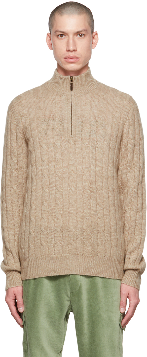 Top 30+ imagen ralph lauren beige sweater - Thptnganamst.edu.vn