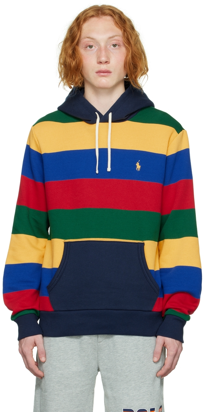 Top 75+ imagen polo ralph lauren multicolor hoodie