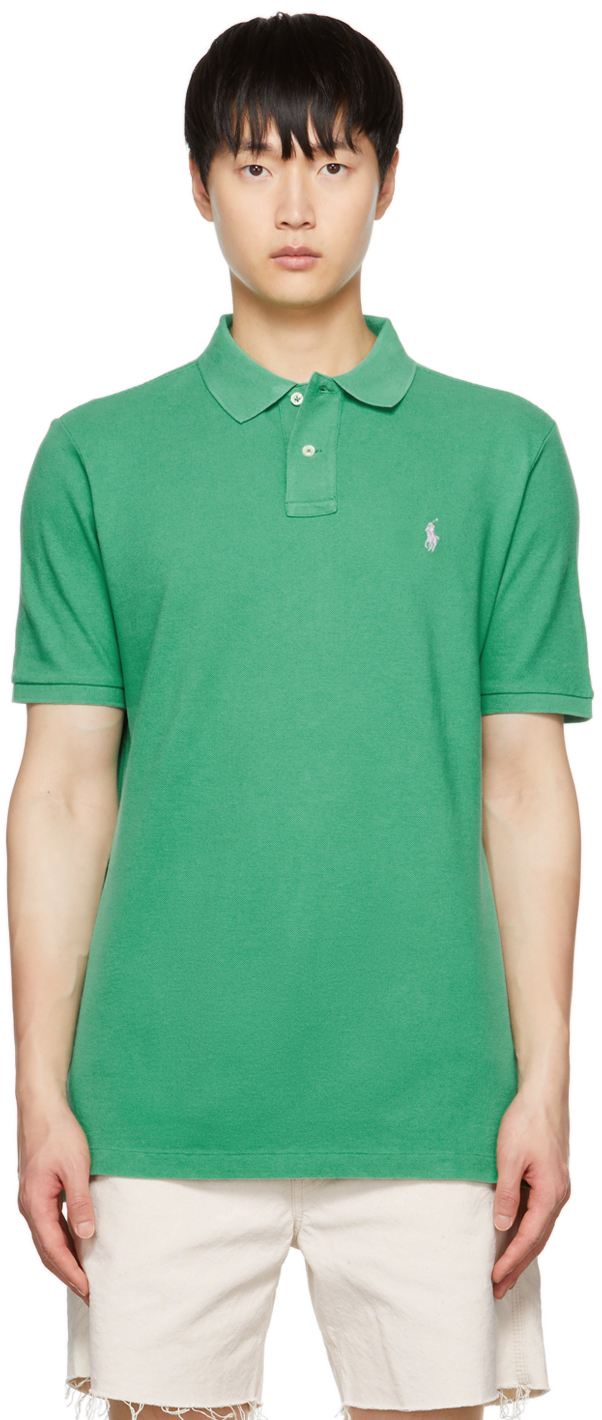 Green The Iconic Polo Ssense Uomo Abbigliamento Top e t-shirt T-shirt Polo 