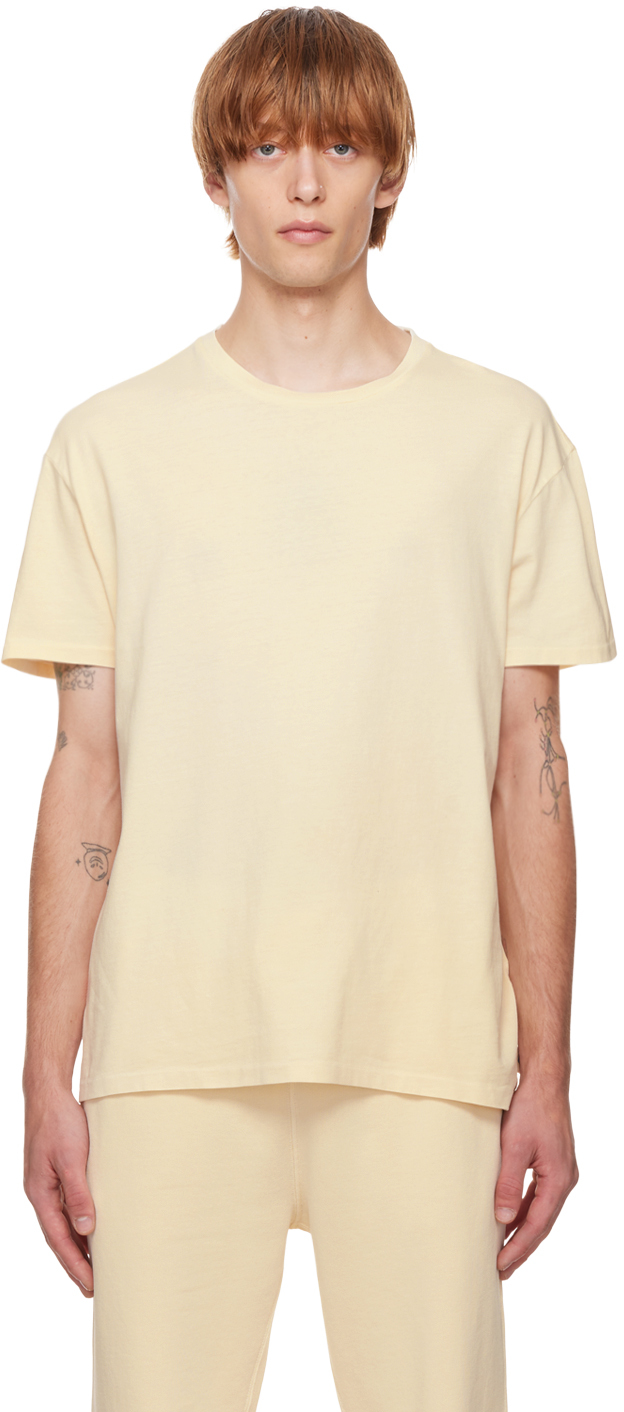 Beige Cotton Polo Ssense Uomo Abbigliamento Top e t-shirt T-shirt Polo 