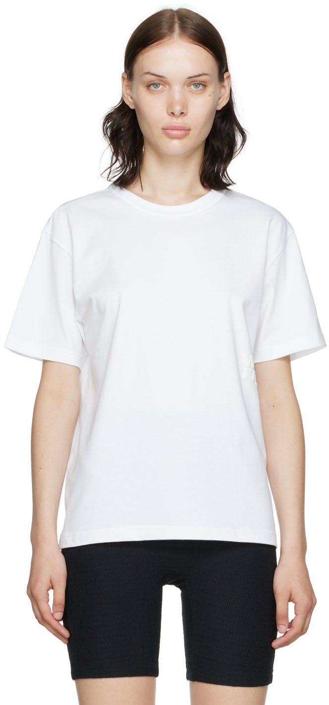 Femme Vêtements Tops T-shirts T shirt Alexander Wang en coloris Blanc 6 % de réduction 
