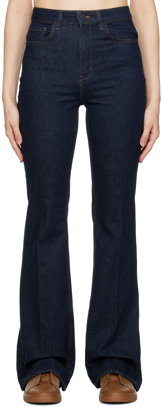 Indigo Demitria Jeans by Theory on Sale