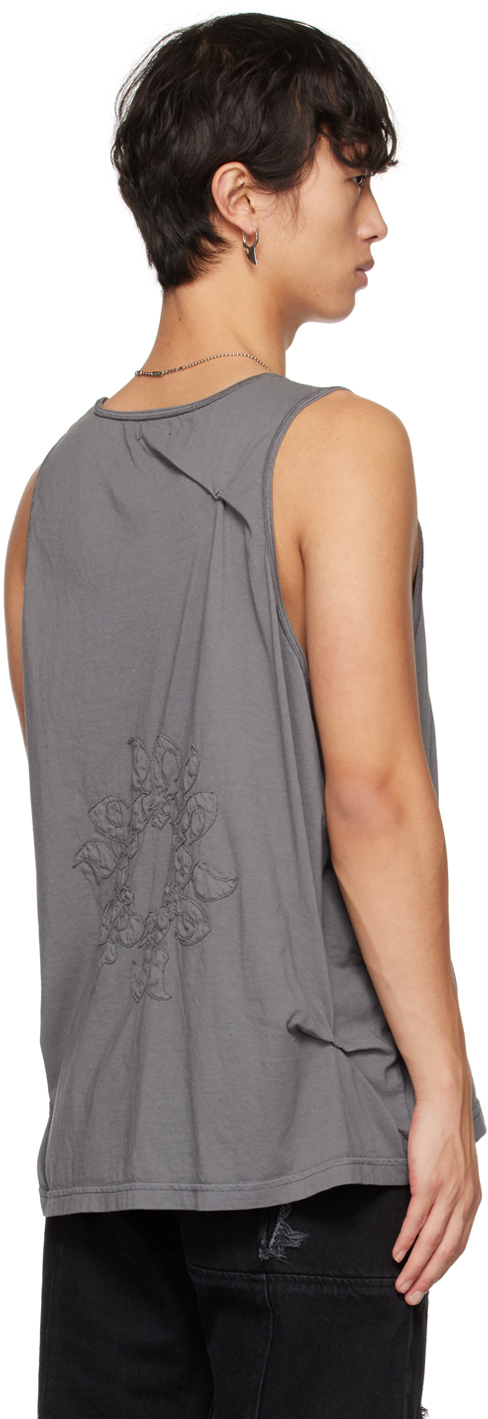 KUSIKOHC SSENSE EXCLUSIVE GRAY TANK TOP 