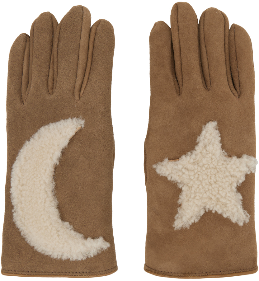 Tan Star Gloves