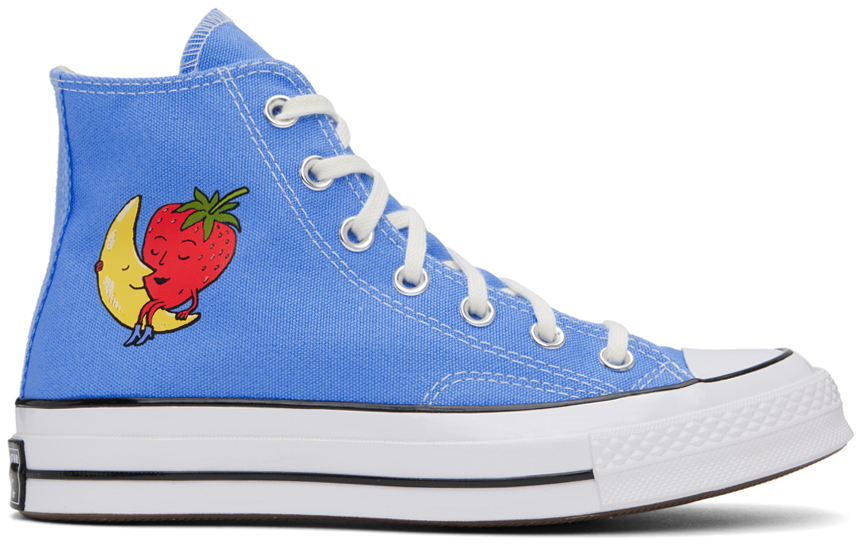 Sky High Farm Workwear Blue Converse Edition Chuck 70 High Top Sneakers In 1 Light Blue