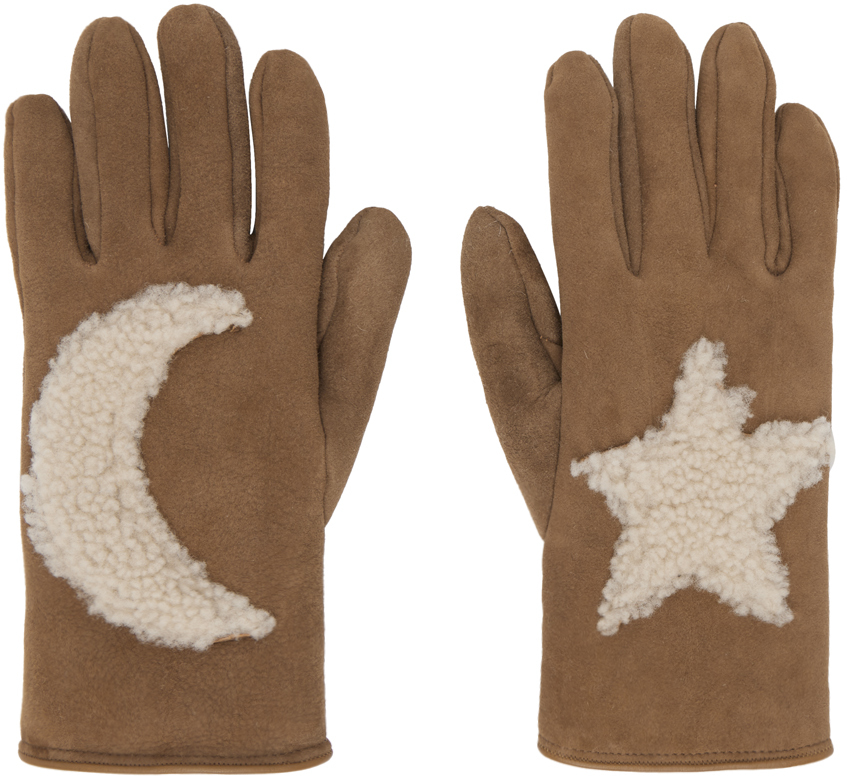 Tan Star Gloves