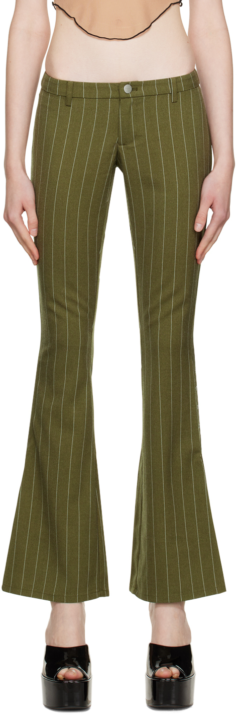 Khaki Thea Trousers