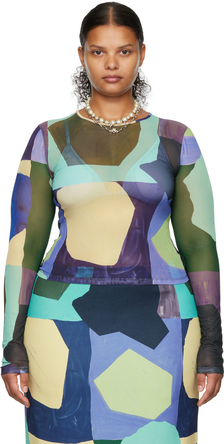 Multicolor Paloma Elsesser Edition Graphic Long Sleeve T-Shirt