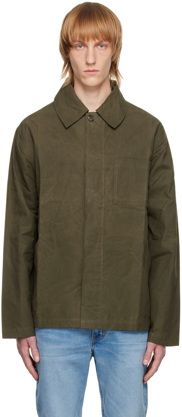 Another Aspect Khaki Jacket 2.0 Jacket In Leaf