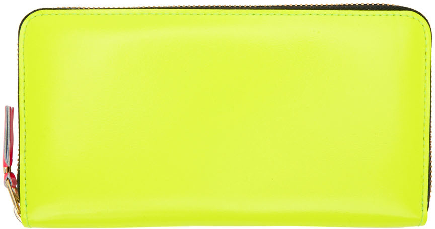 Belts Comme Des Garçons Wallet - Super Fluo reversible belt in yellow and  oran - SA0910SFSUPERFLUOORANGEYELLOW