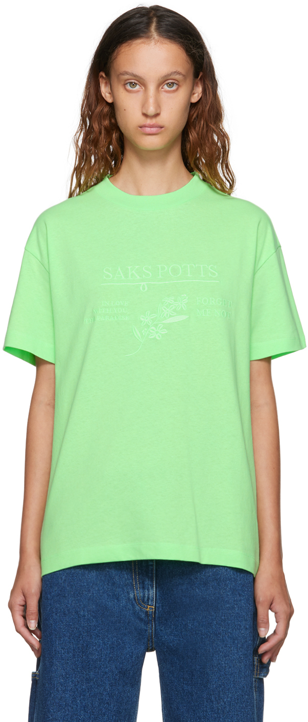 Green Jakob T-Shirt by Saks Potts on Sale