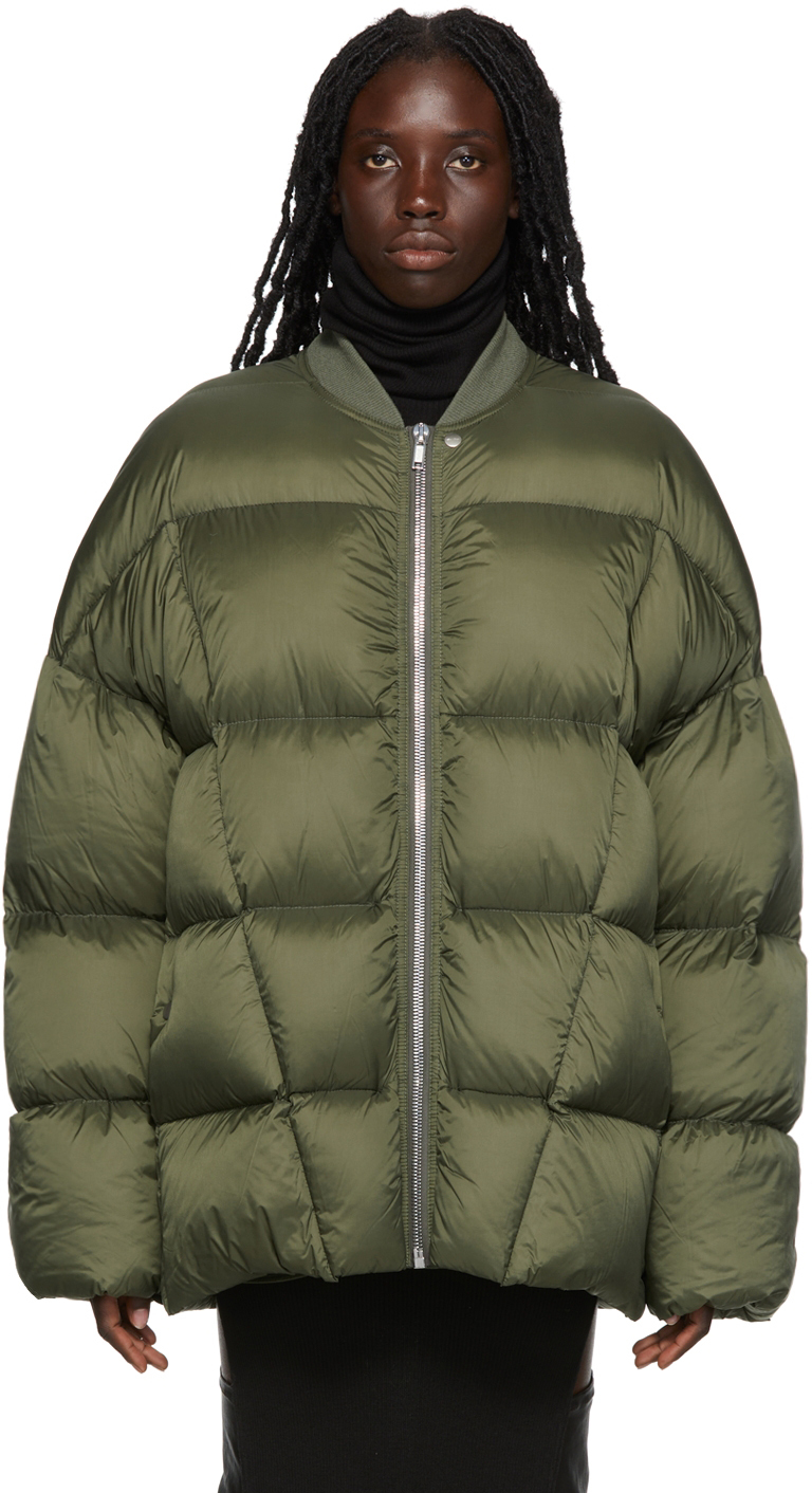 Rick Owens Green Flight Down Jacket 15 Green