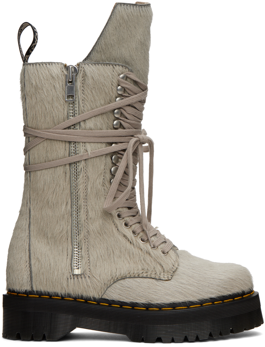Martens Edition Pony Hair Boots by Owens on Sale